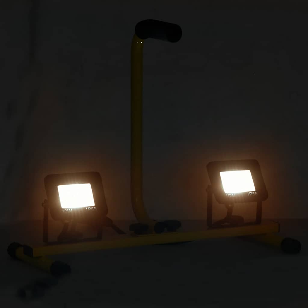Led-Fluter Mit Handgriff Warmweiß