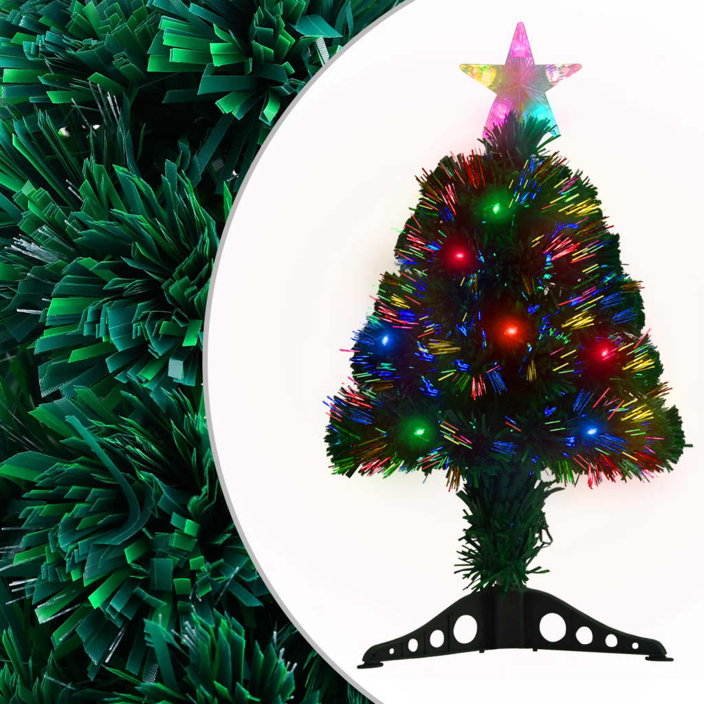 Vorbeleuchteter Weihnachtsbaum Mit Ständer Und Led 64 Cm Glasfaser Rosa