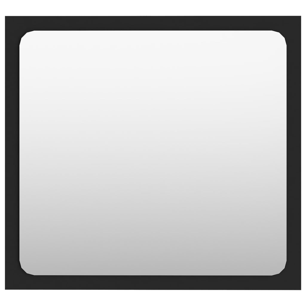 Badmöbel-Set Holzwerkstoff Schwarz