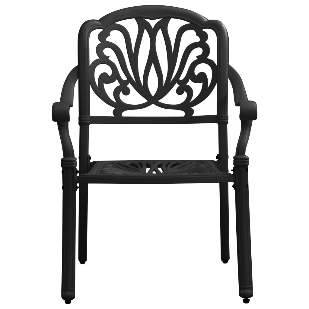3-Tlg. Bistro-Set Aluminiumguss