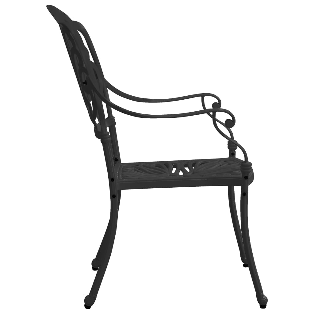 3-Tlg. Bistro-Set Aluminiumguss