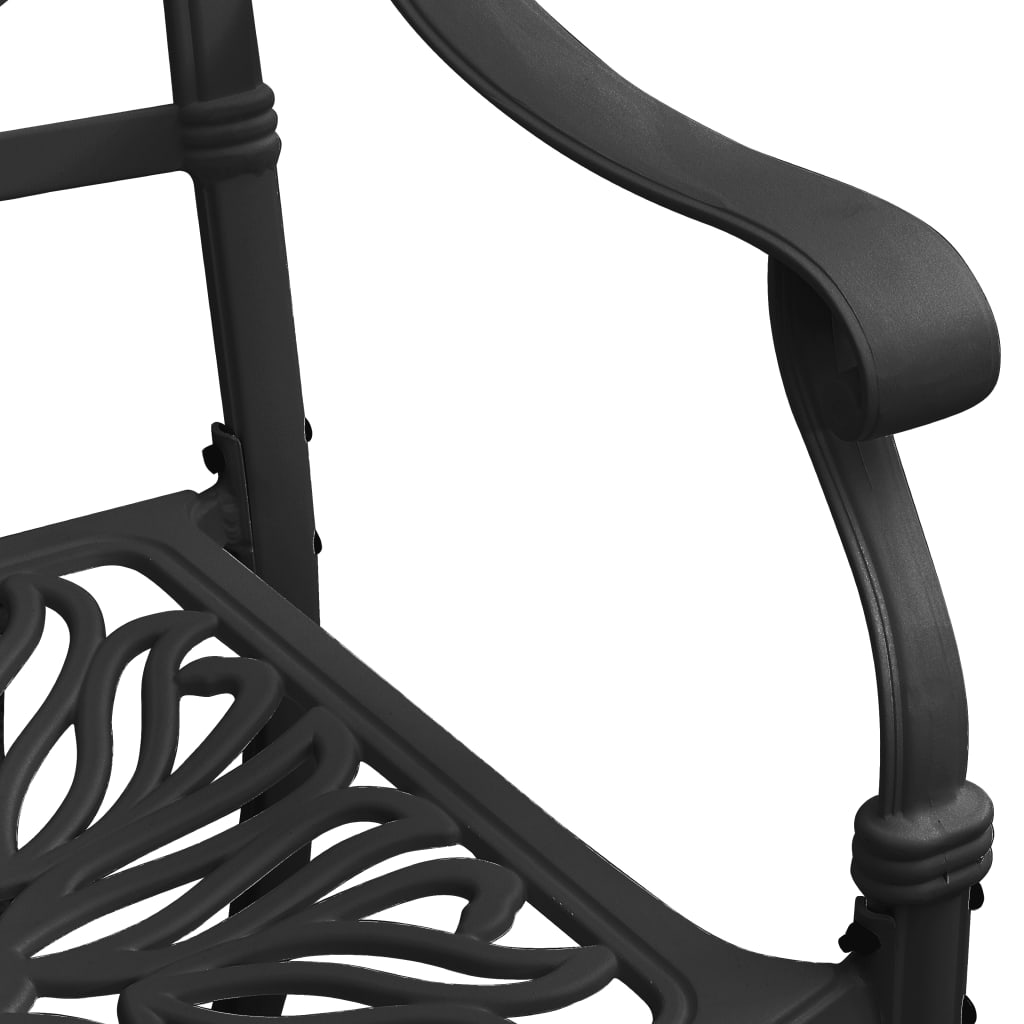 3-Tlg. Bistro-Set Aluminiumguss