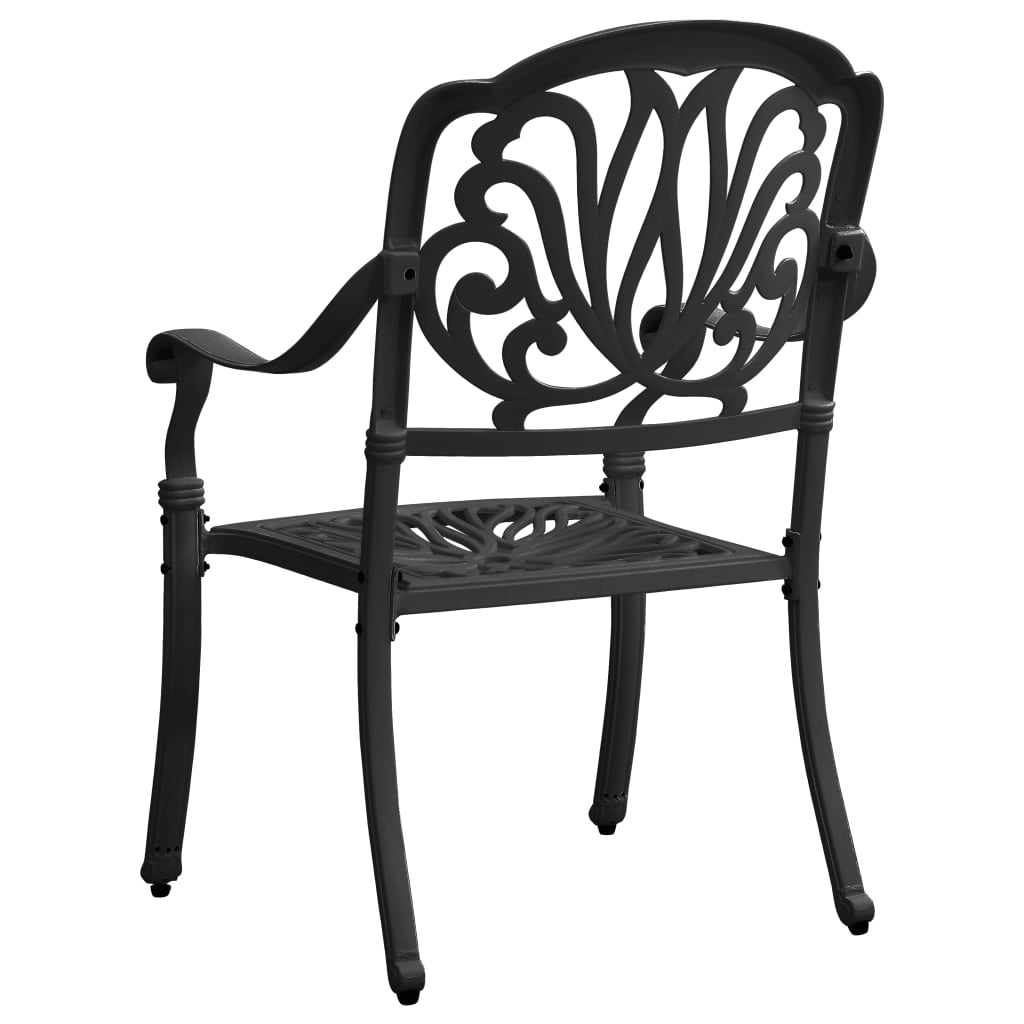 3-Tlg. Bistro-Set Aluminiumguss