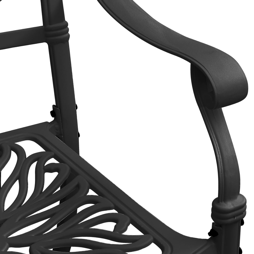 3-Tlg. Bistro-Set Aluminiumguss
