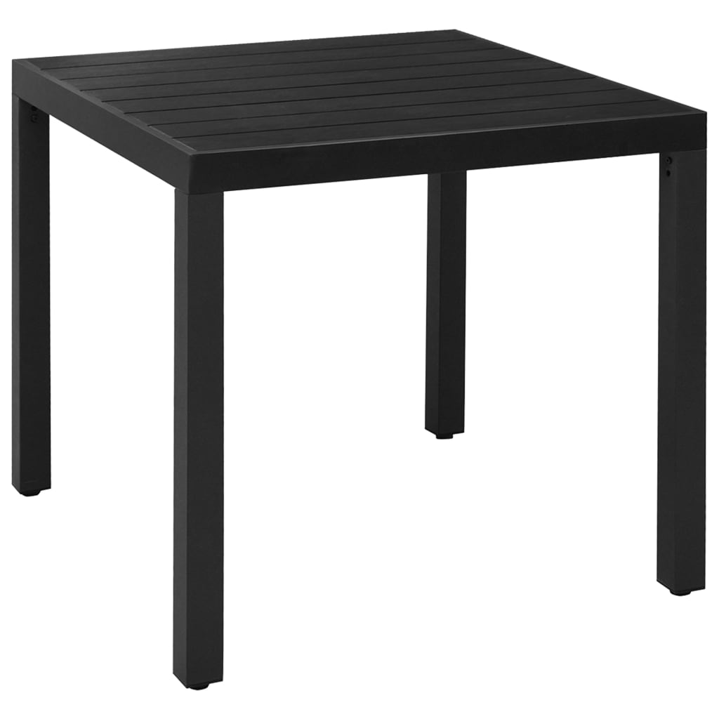 5-Tlg. Garten-Essgruppe Aluminium