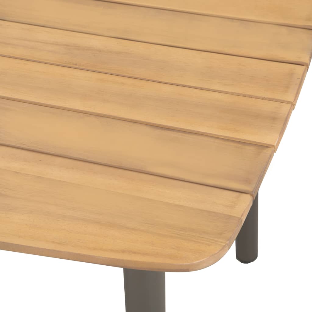 3-Tlg. Garten-Essgruppe Poly Rattan