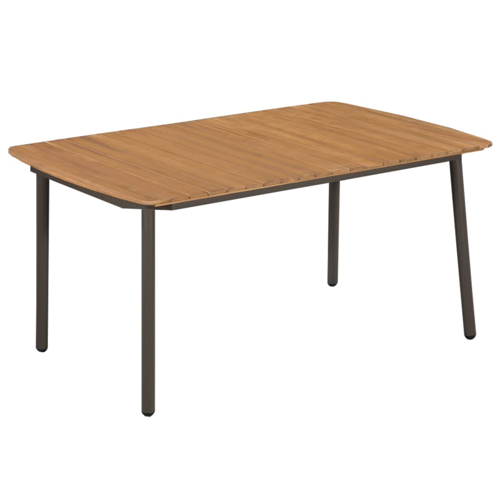 5-Tlg. Garten-Essgruppe Poly Rattan