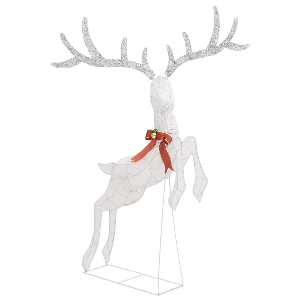 Led-Rentier Fliegend Weihnachtsdeko 120 Leds Kalt