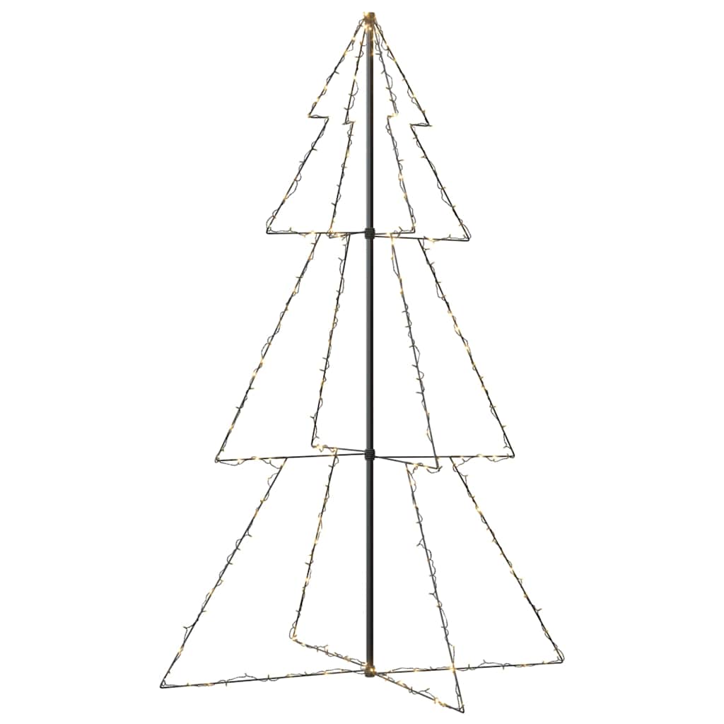 Weihnachtsbaum In Kegelform 240 Leds Indoor Outdoor 118X180 Cm Warmweiß