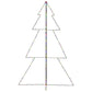 Weihnachtsbaum In Kegelform 240 Leds Indoor Outdoor 118X180 Cm