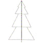 Weihnachtsbaum In Kegelform 240 Leds Indoor Outdoor 118X180 Cm