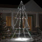 Weihnachtsbaum In Kegelform 240 Leds Indoor Outdoor 118X180 Cm