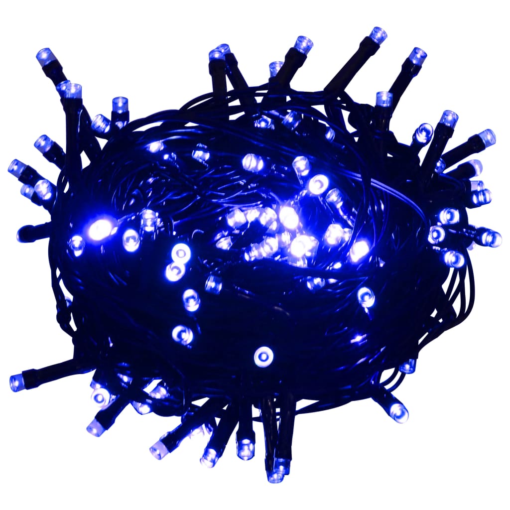 Lichterkette Mit 400 Leds 8 Lichteffekte Blau