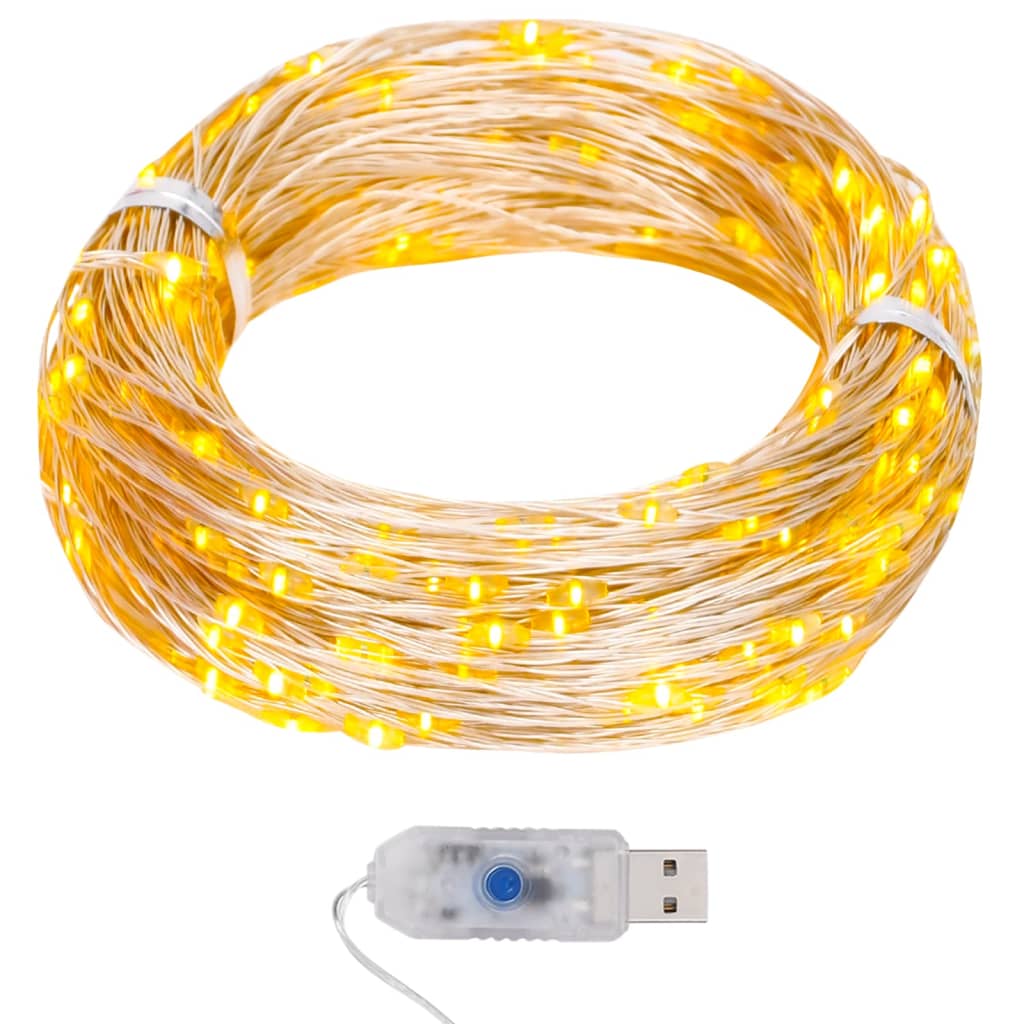Led-Lichterkette Mit 150 Leds Warmweiß