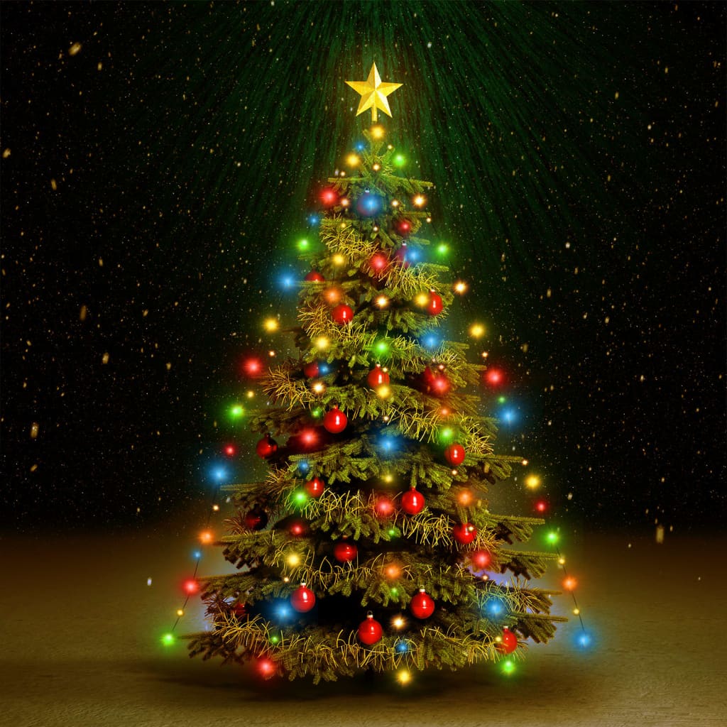 Weihnachtsbaum-Lichternetz Mit 150 Leds Mehrfarbig