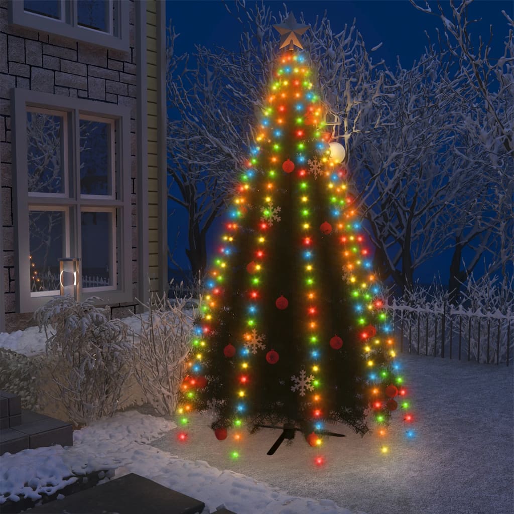 Weihnachtsbaum-Lichternetz Mit 150 Leds Mehrfarbig