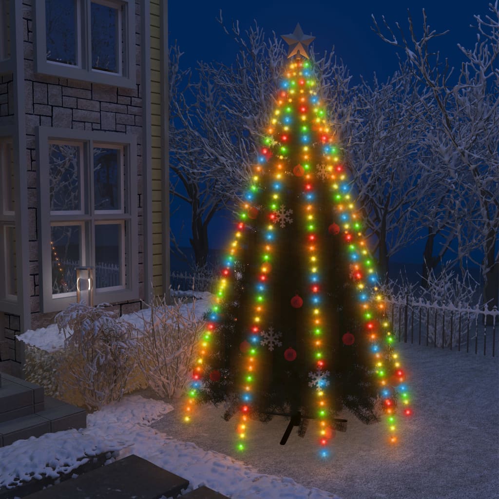 Weihnachtsbaum-Lichternetz Mit 150 Leds Mehrfarbig