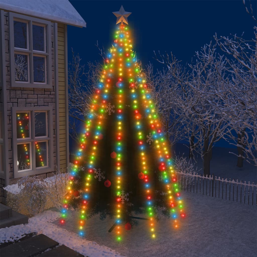 Weihnachtsbaum-Lichternetz Mit 150 Leds Mehrfarbig