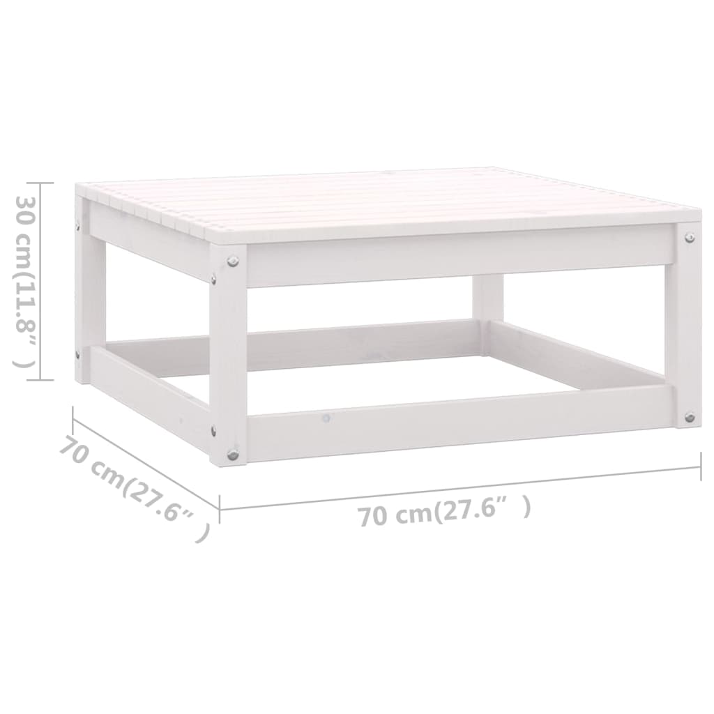3-Tlg. Garten-Lounge-Set Mit Kissen Kiefer Massivholz