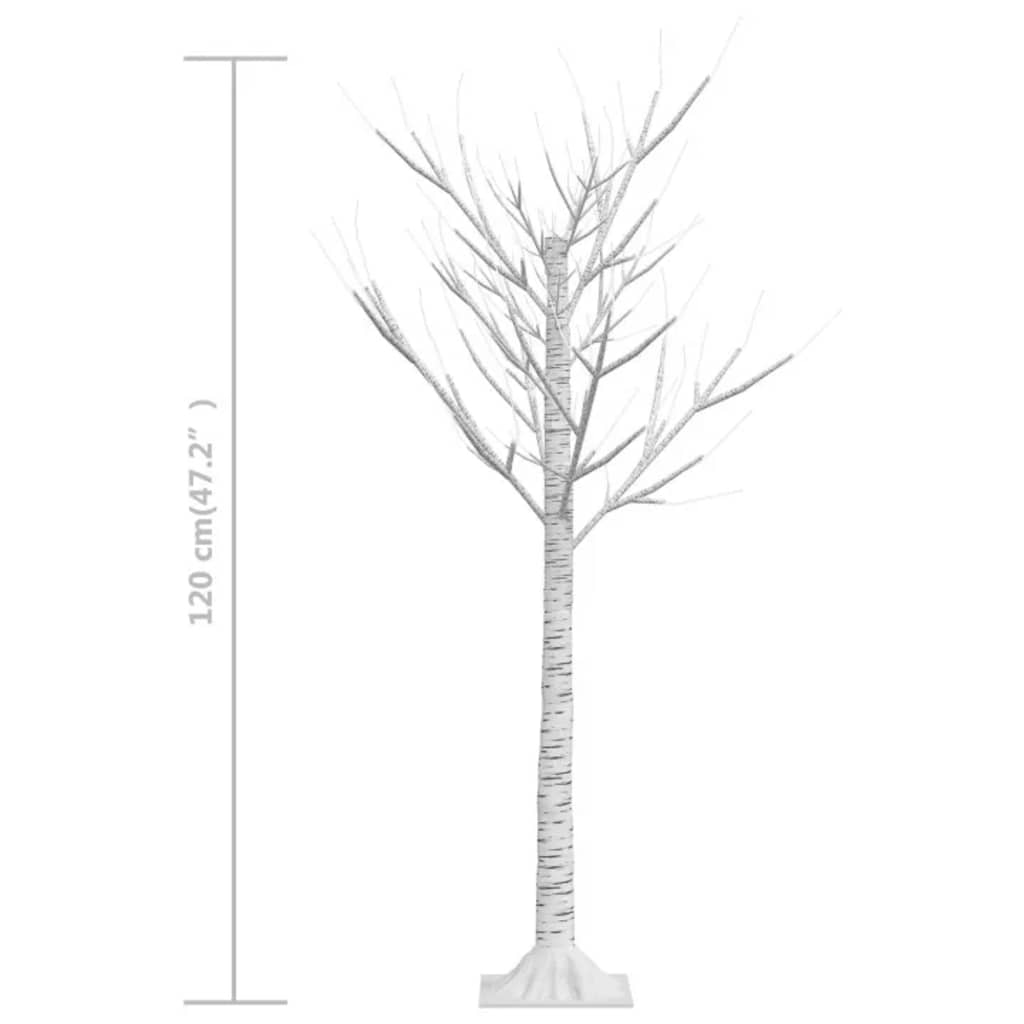 Weihnachtsbaum 128 Leds 1,2 M Indoor Outdoor Warmweiß