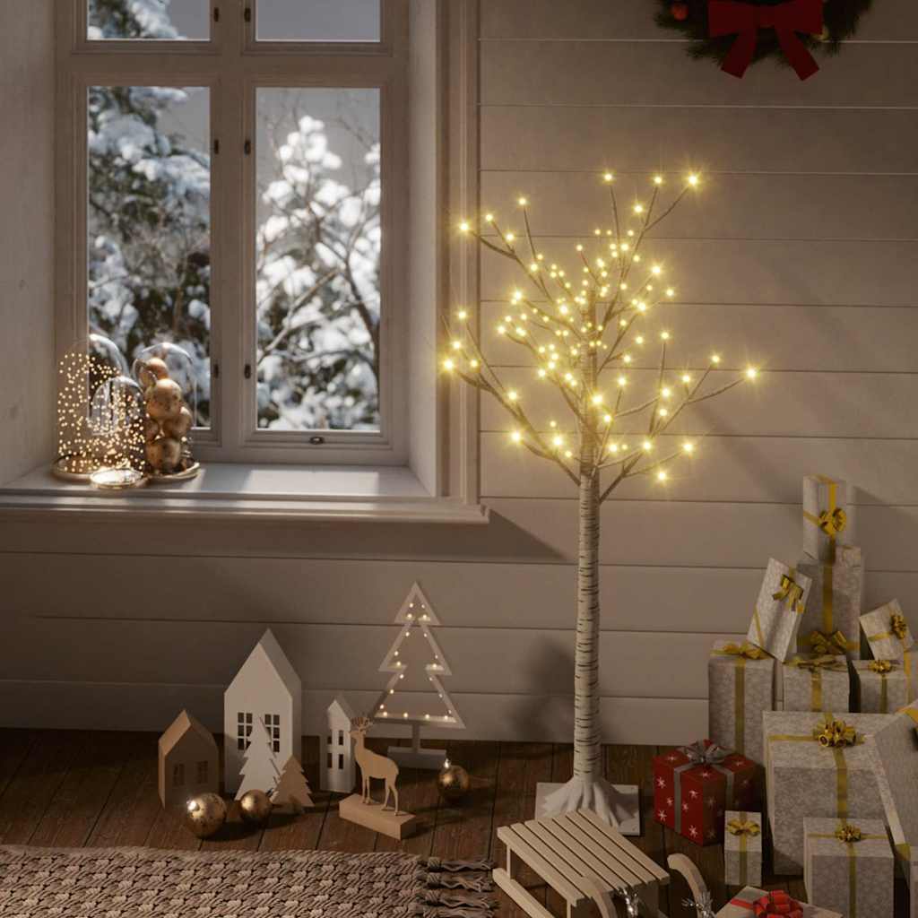 Weihnachtsbaum 128 Leds 1,2 M Indoor Outdoor Warmweiß
