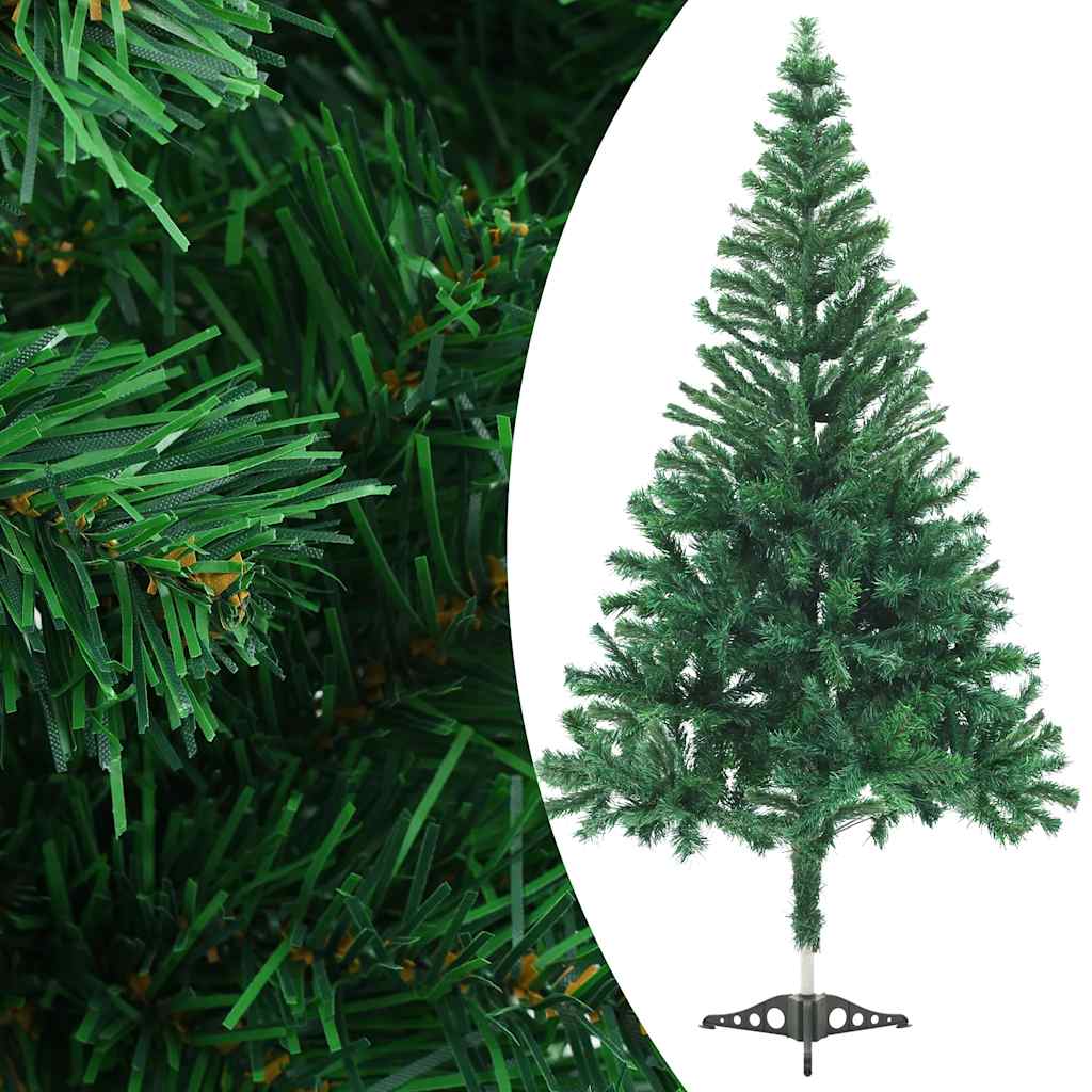 Künstlicher Weihnachtsbaum Beleuchtung Kugeln 180Cm 564 Zweige Grün Und Rose