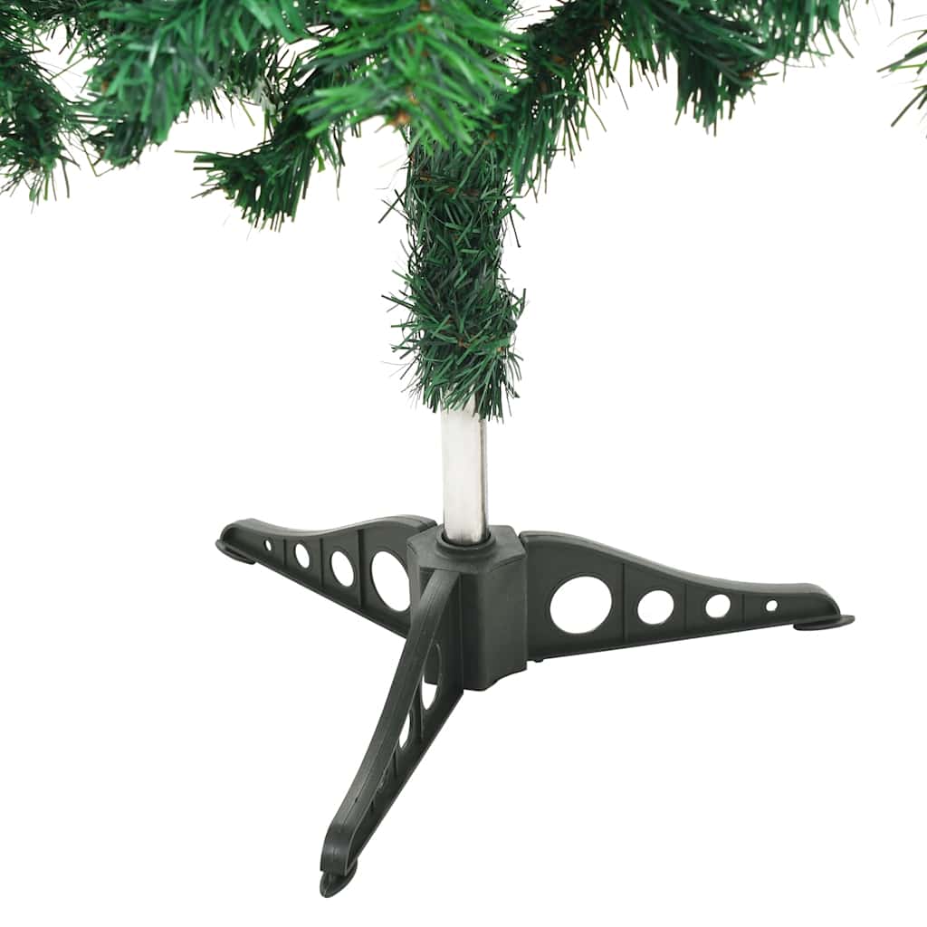 Künstlicher Weihnachtsbaum Beleuchtung Kugeln 180Cm 564 Zweige Grün Und Rose