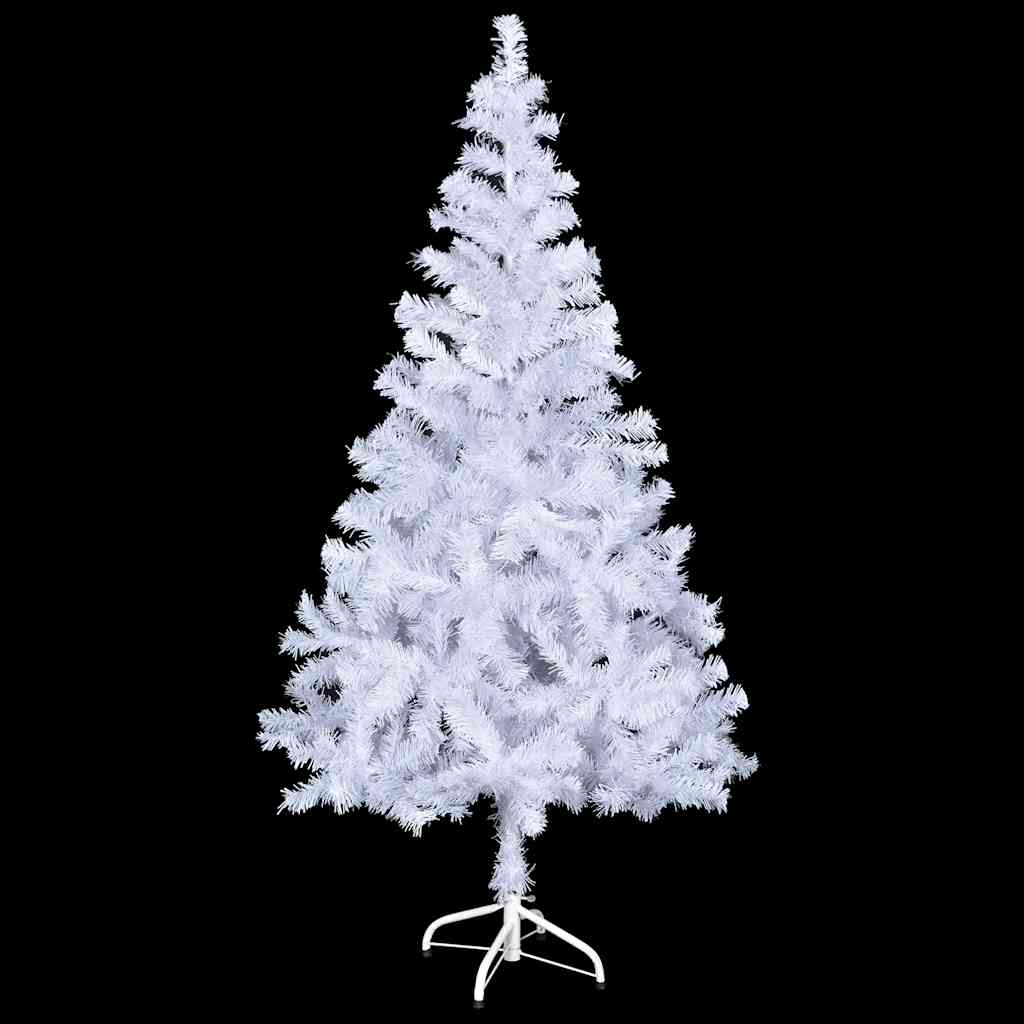 Künstlicher Weihnachtsbaum Beleuchtung Kugeln 120Cm 230 Zweige Weiß Und Rose
