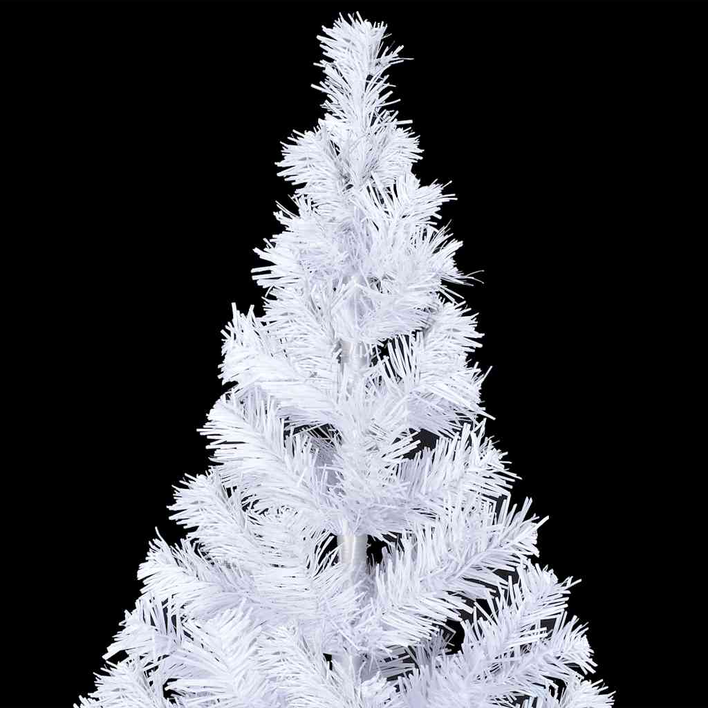 Künstlicher Weihnachtsbaum Beleuchtung Kugeln 120Cm 230 Zweige Weiß Und Rose