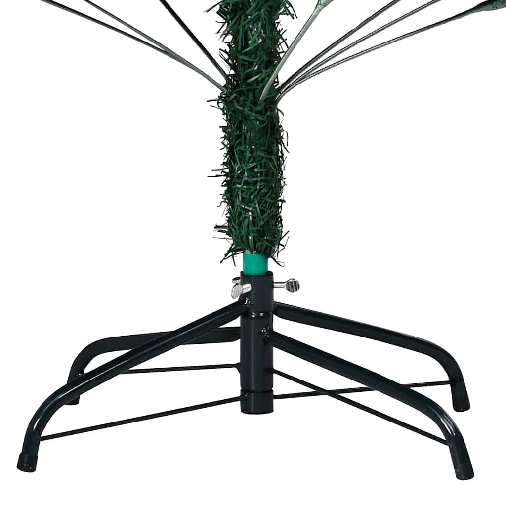 Künstlicher Weihnachtsbaum Mit Beleuchtung & Kugeln Grün