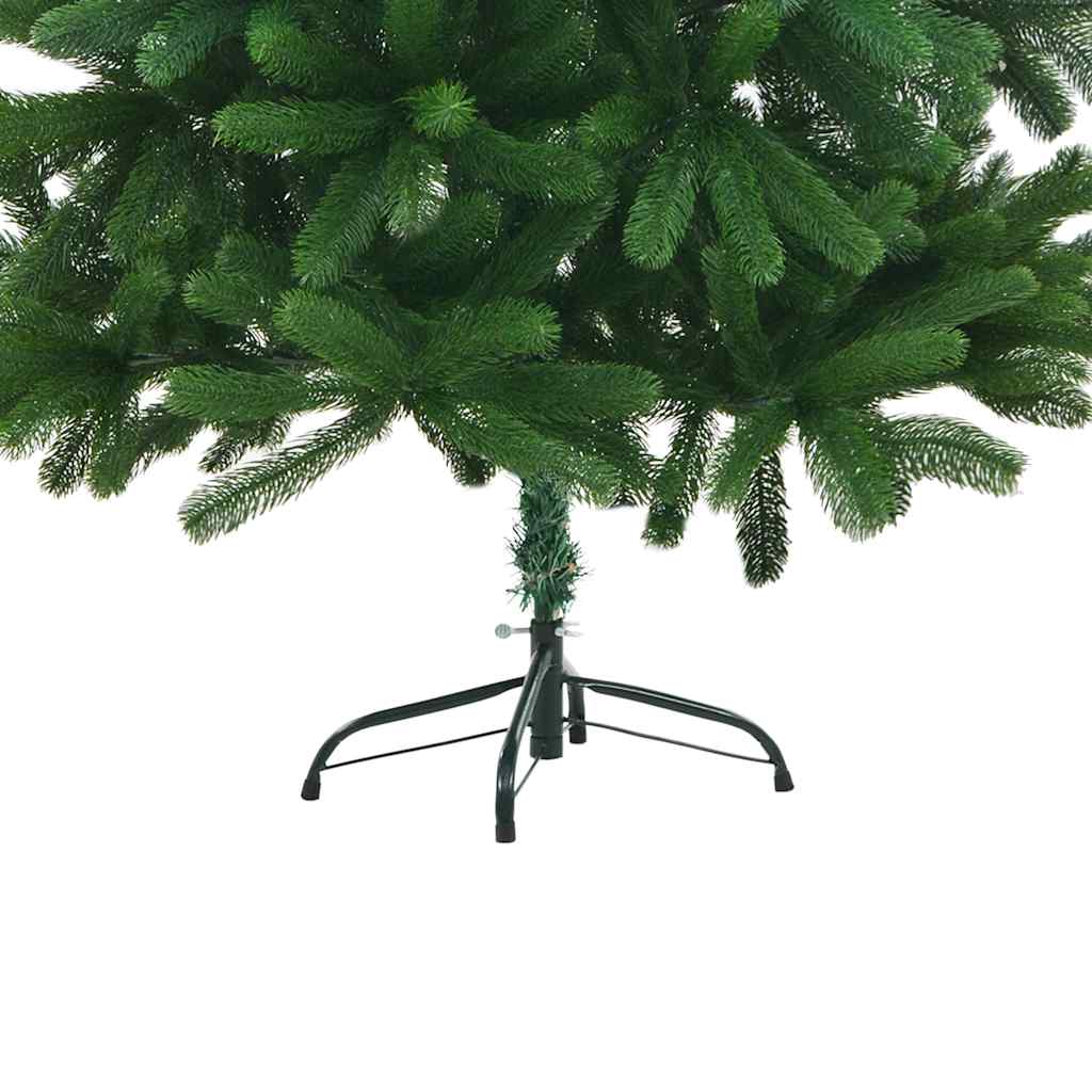 Künstlicher Weihnachtsbaum Mit Beleuchtung & Kugeln 180 Cm Grün Rose
