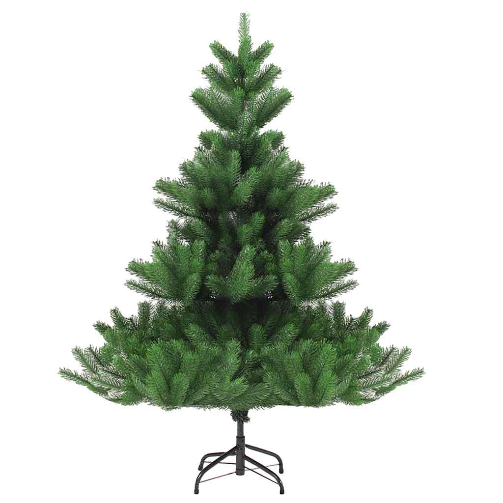 Künstlicher Weihnachtsbaum Nordmann Led & Kugeln Grün 150 Cm Rose