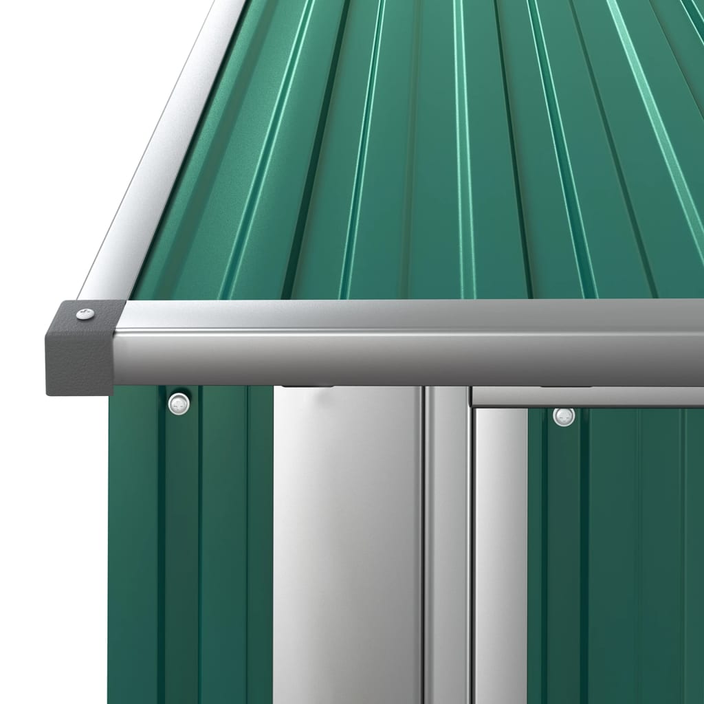 Gartenhaus 180,5X97X209,5 Cm Verzinkter Stahl