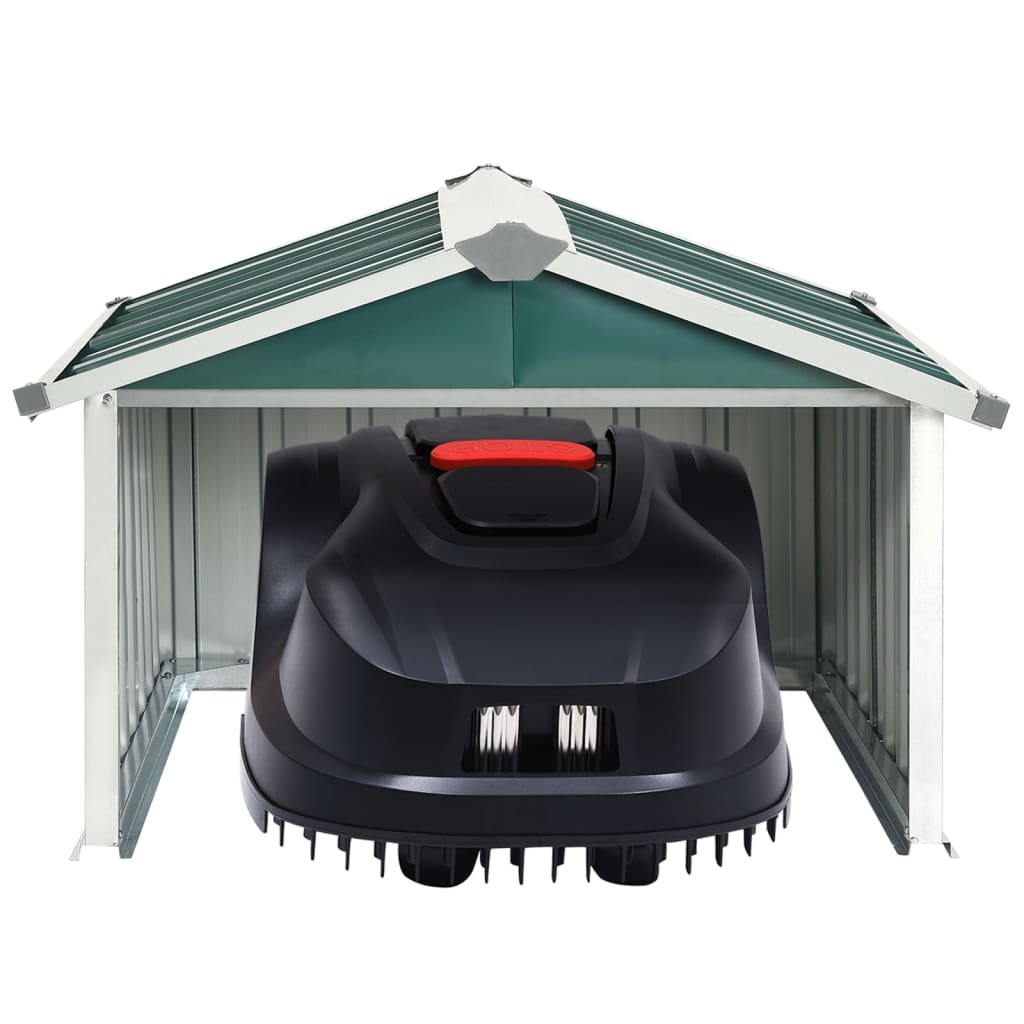 Rasenmäher Garage 92X97X63 Cm Verzinkter Stahl