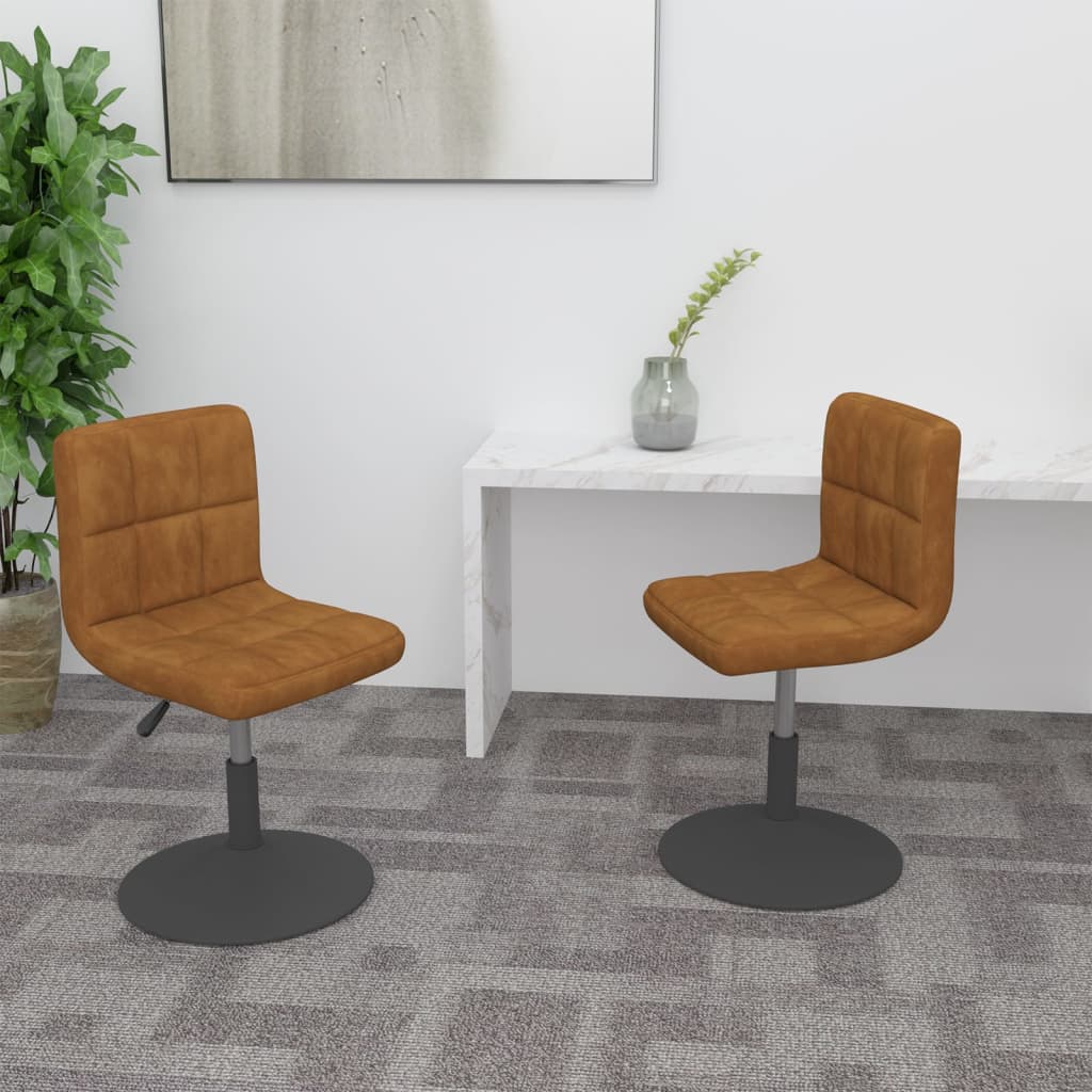 Esszimmerstühle 4 Stk. Drehbar Samt