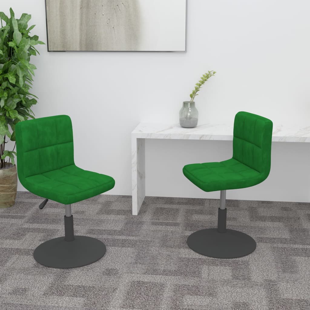 Esszimmerstühle 4 Stk. Drehbar Samt