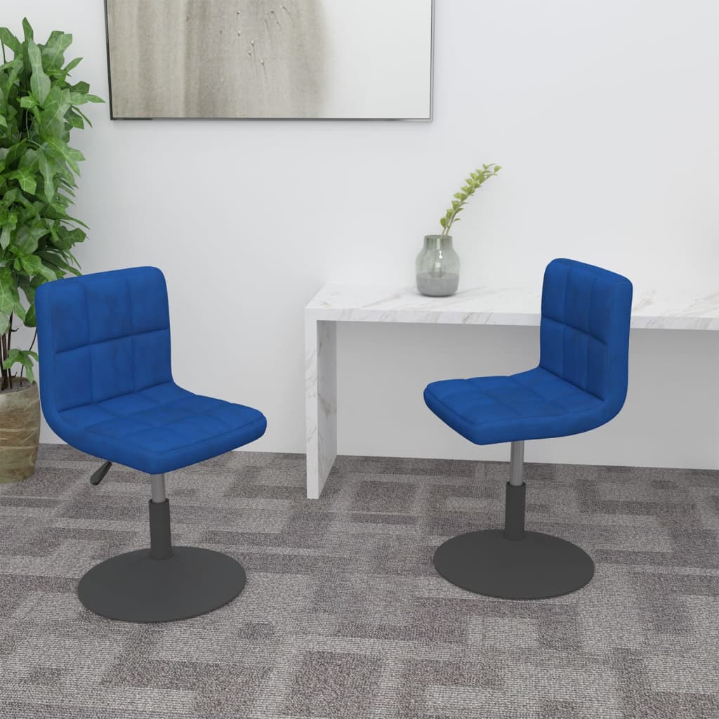 Esszimmerstühle 4 Stk. Drehbar Samt