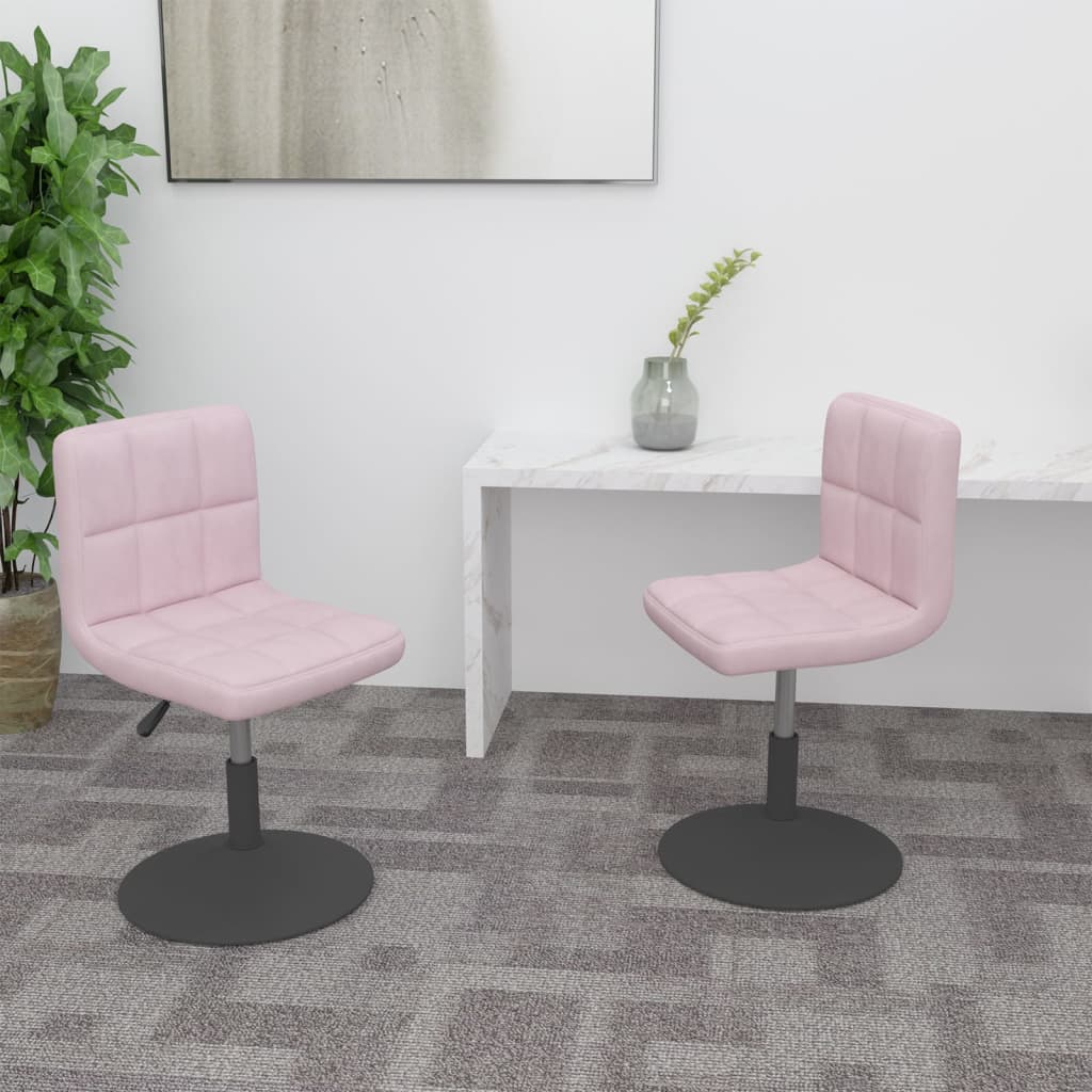 Esszimmerstühle 4 Stk. Drehbar Samt