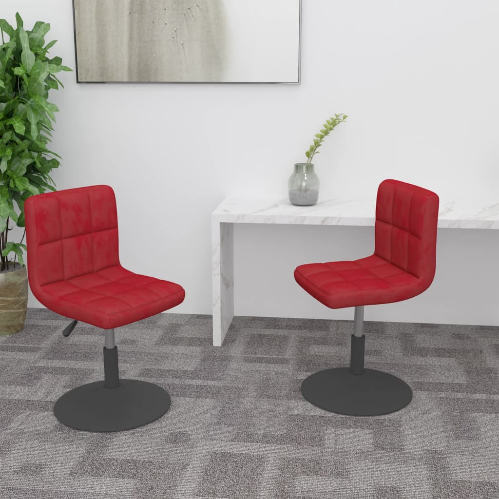 Esszimmerstühle 4 Stk. Drehbar Samt