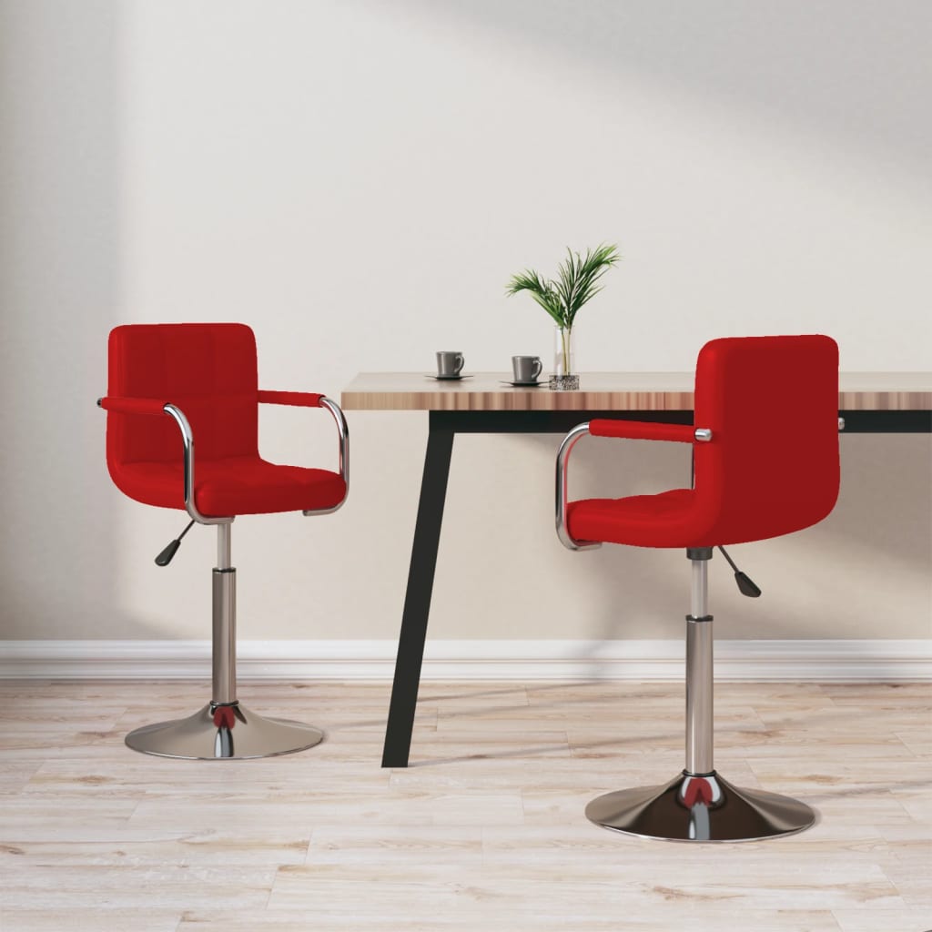 Esszimmerstühle 4 Stk. Drehbar Kunstleder