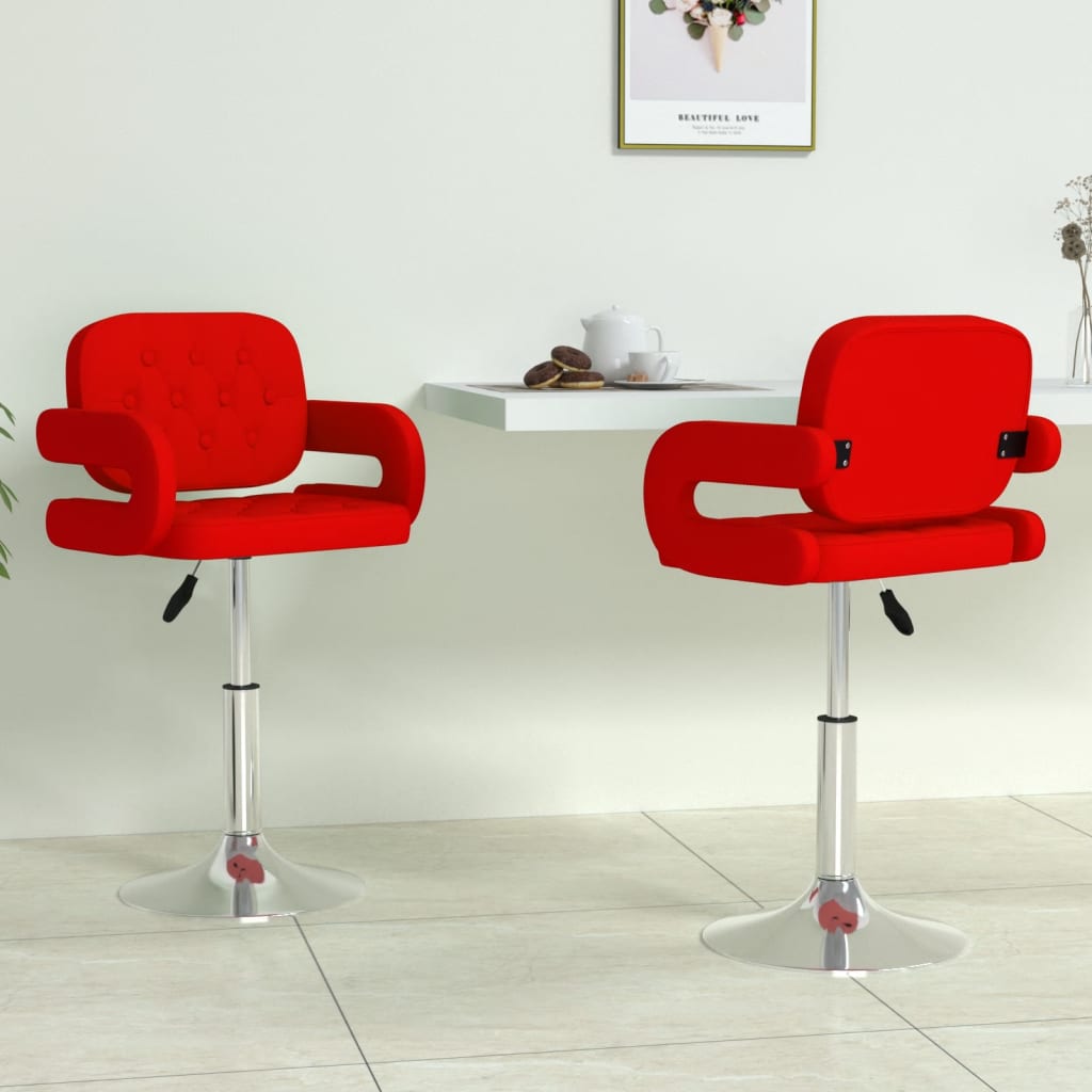 Esszimmerstühle 4 Stk. Drehbar Kunstleder