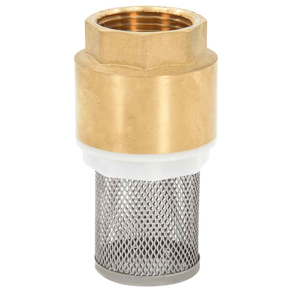 Saugschlauch Mit Messing-Anschlüssen 1,1" Pvc Grün