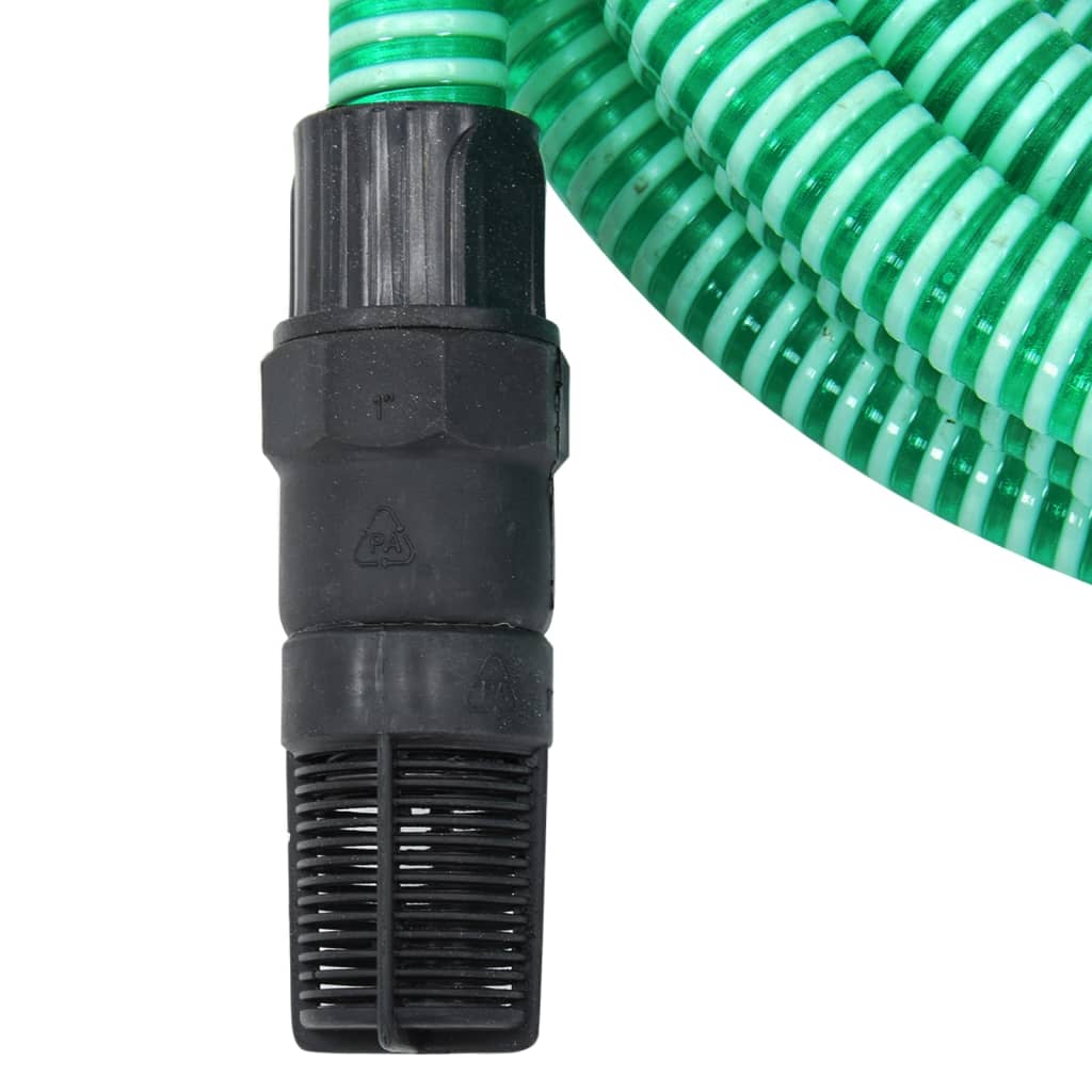 Saugschlauch Mit Pvc-Anschlüssen 1" Pvc