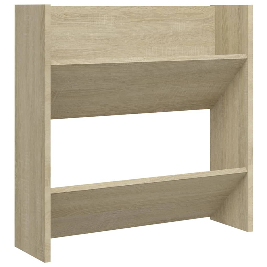 Wand-Schuhschrank Sonoma-Eiche Holzwerkstoff Sonoma Eiche