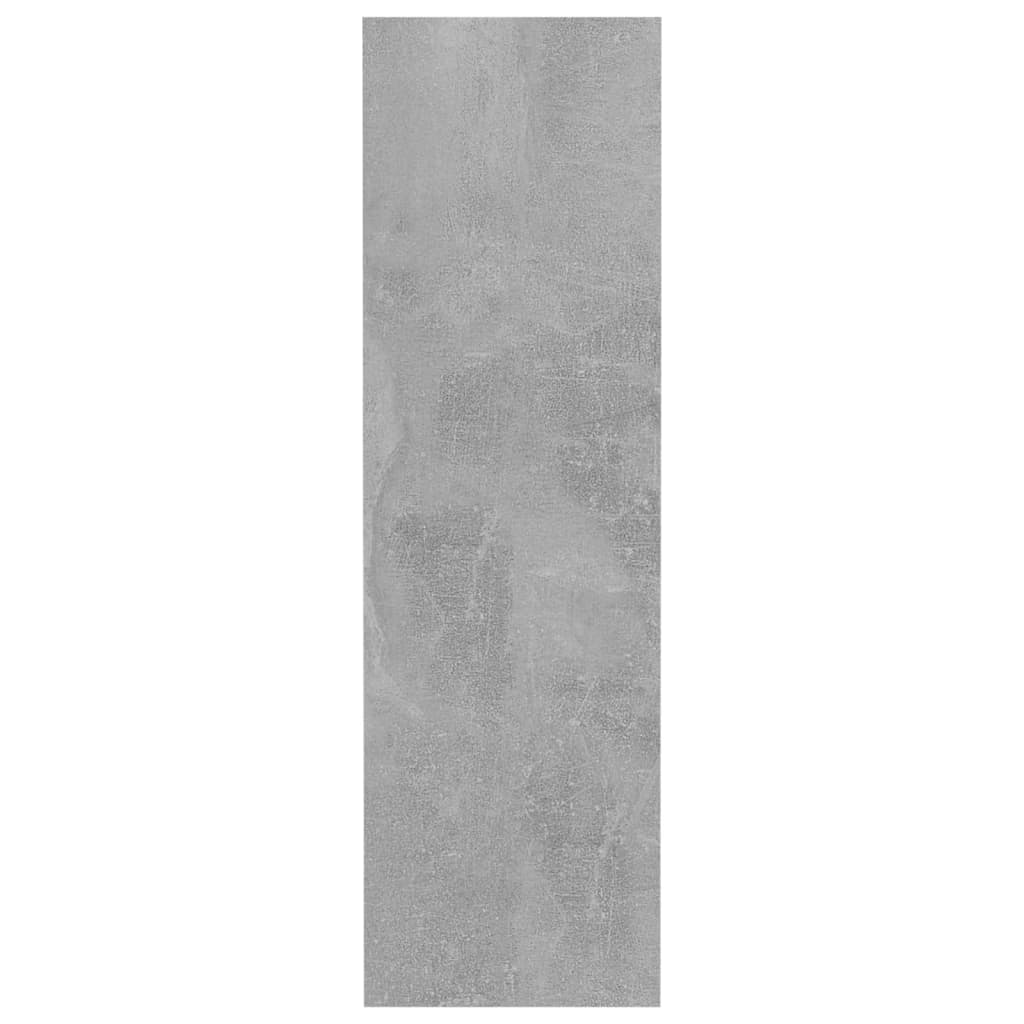 Wand-Schuhschrank Holzwerkstoff Betongrau