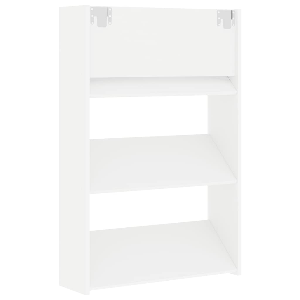 Wand-Schuhschrank Holzwerkstoff Weiß