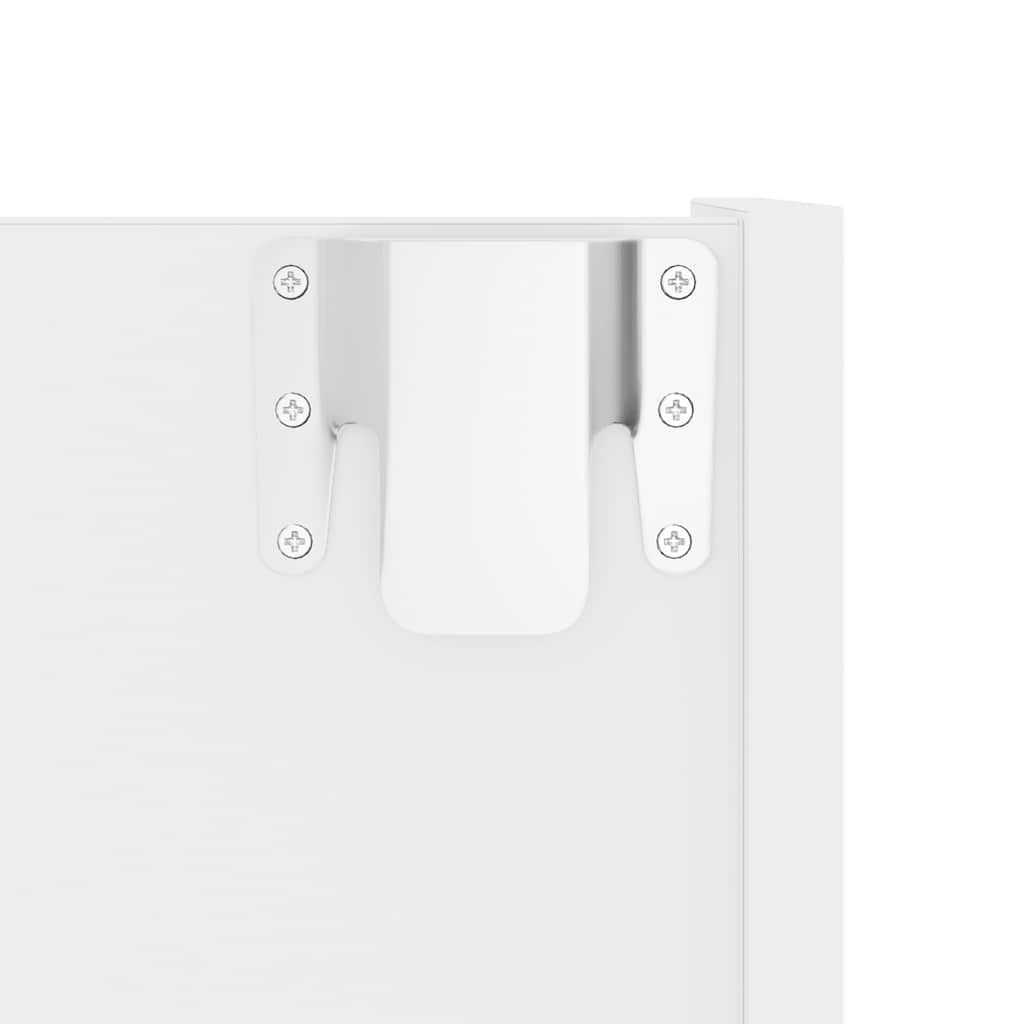 Wand-Schuhschrank Holzwerkstoff Weiß