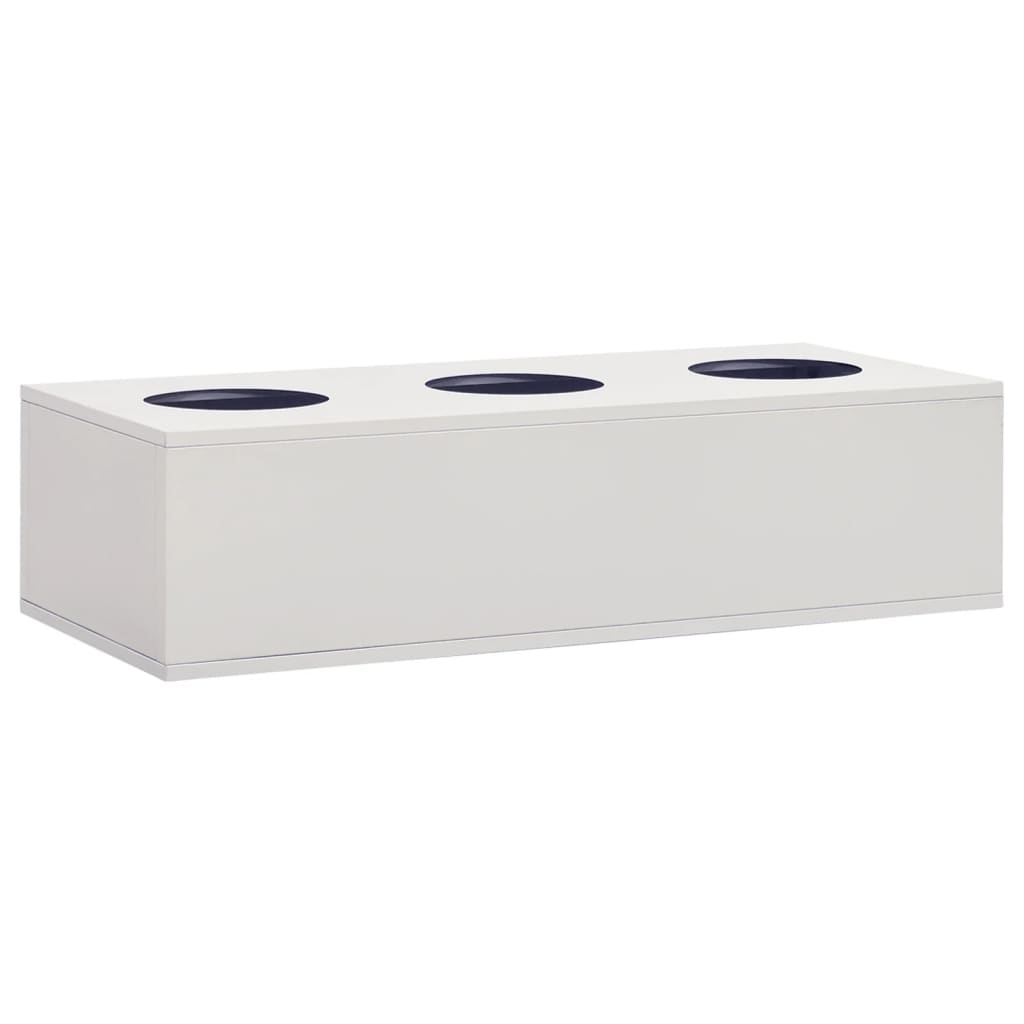 Büro-Blumenkasten 90X40X23 Cm Stahl