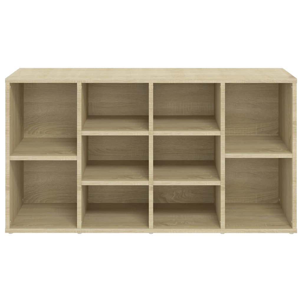 Schuhbank Sonoma-Eiche 103X30X55 Cm Holzwerkstoff Sonoma Eiche