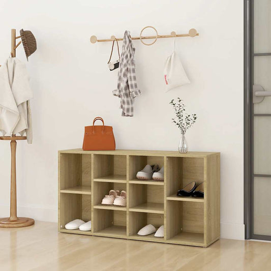 Schuhbank Sonoma-Eiche 103X30X55 Cm Holzwerkstoff Sonoma Eiche